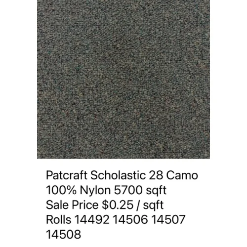 Patcraft Scholastic carpet