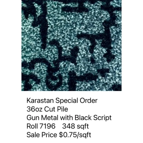 Karastan special order carpet